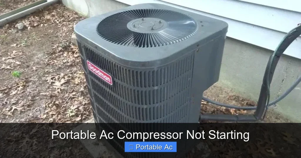 Portable Ac Compressor Not Starting