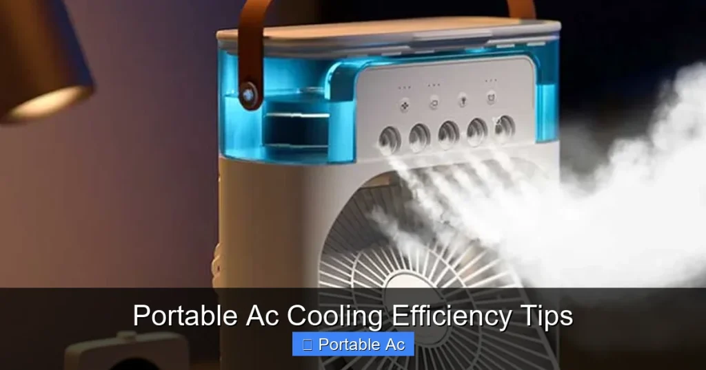 Portable Ac Cooling Efficiency Tips