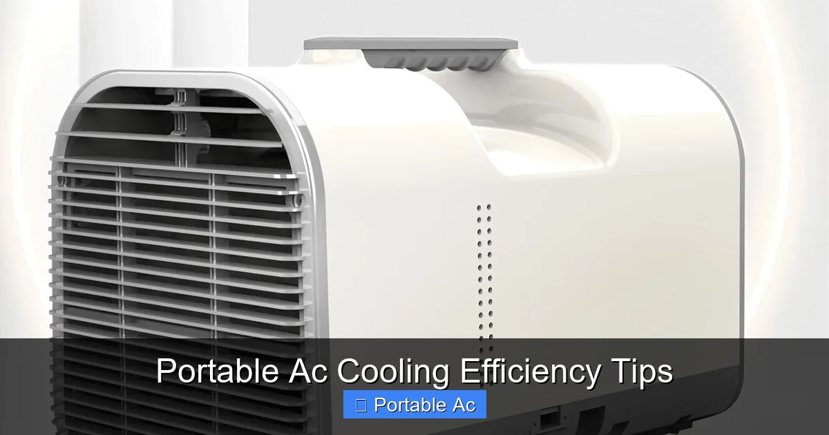 Portable Ac Cooling Efficiency Tips