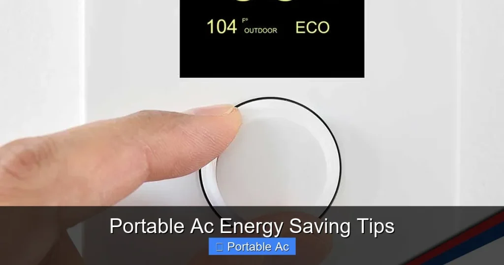 Portable Ac Energy Saving Tips