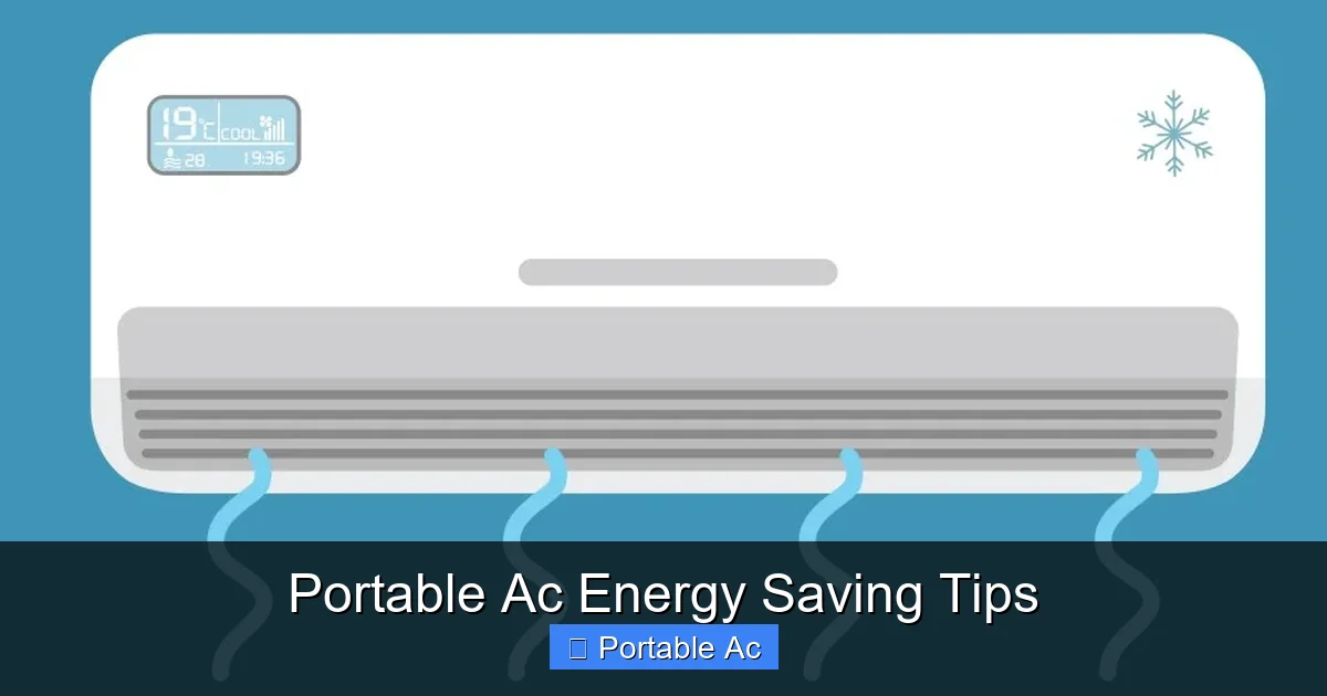 Portable Ac Energy Saving Tips