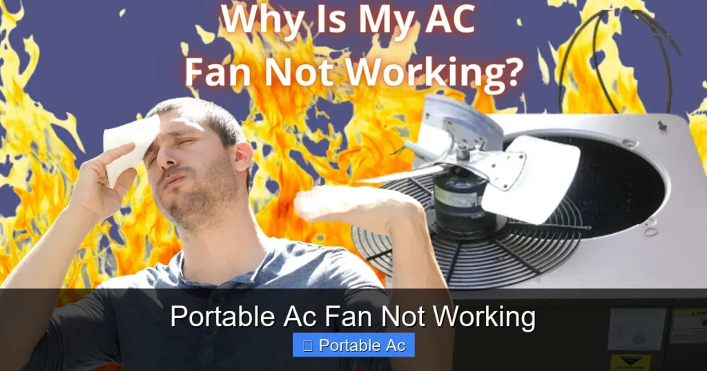 Portable Ac Fan Not Working
