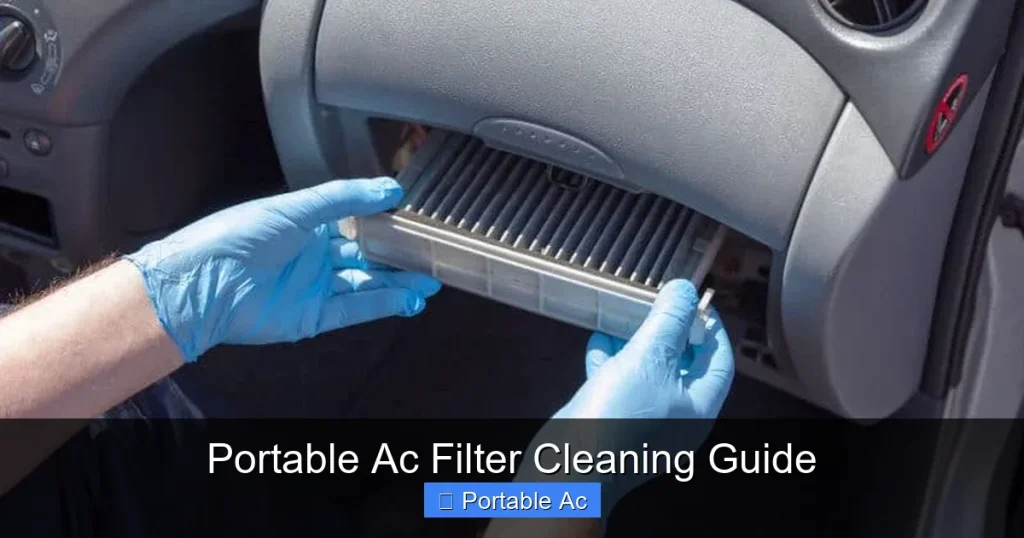 Portable Ac Filter Cleaning Guide