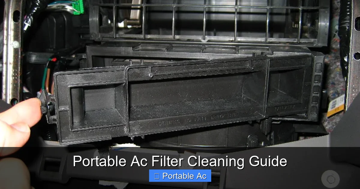 Portable Ac Filter Cleaning Guide