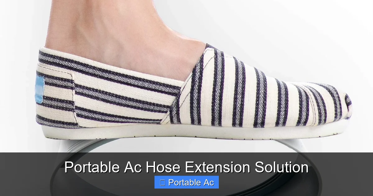 Portable Ac Hose Extension Solution