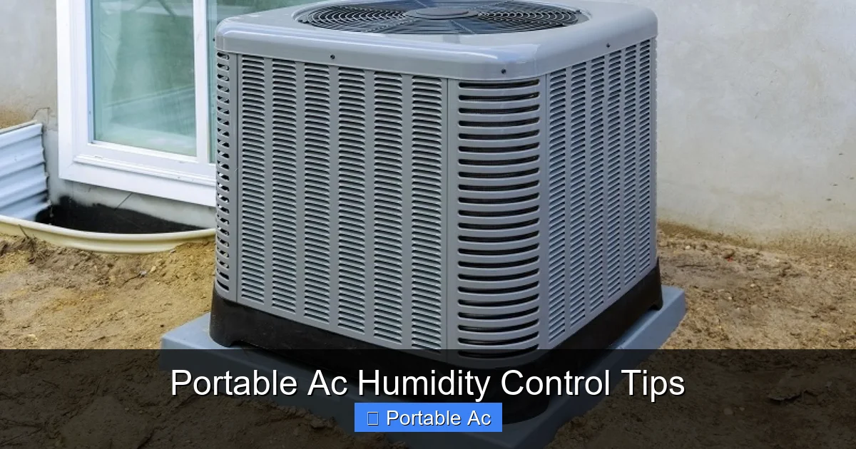 Portable Ac Humidity Control Tips