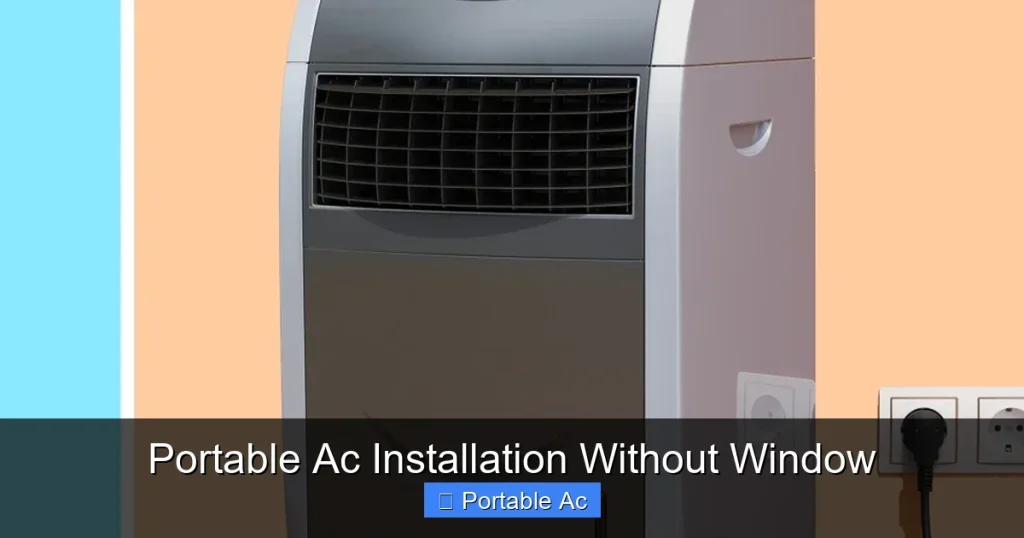 Portable Ac Installation Without Window