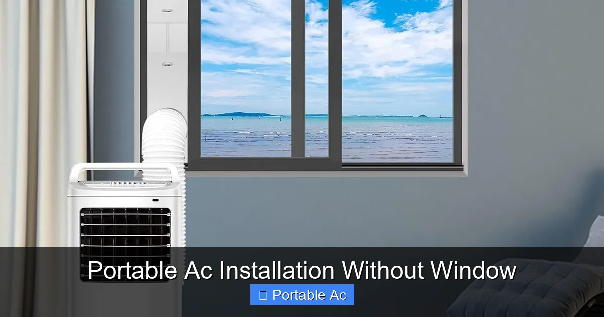 Portable Ac Installation Without Window