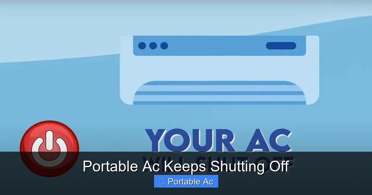 Portable Ac Keeps Shutting Off
