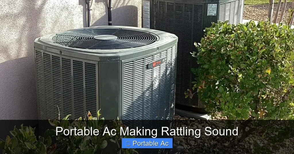 Portable Ac Making Rattling Sound