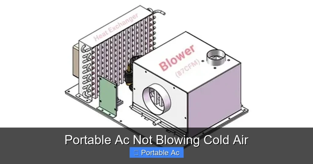 Portable Ac Not Blowing Cold Air