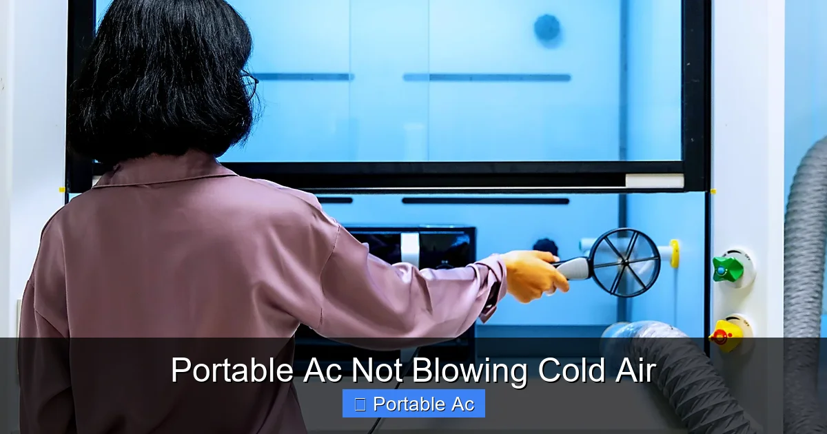 Portable Ac Not Blowing Cold Air
