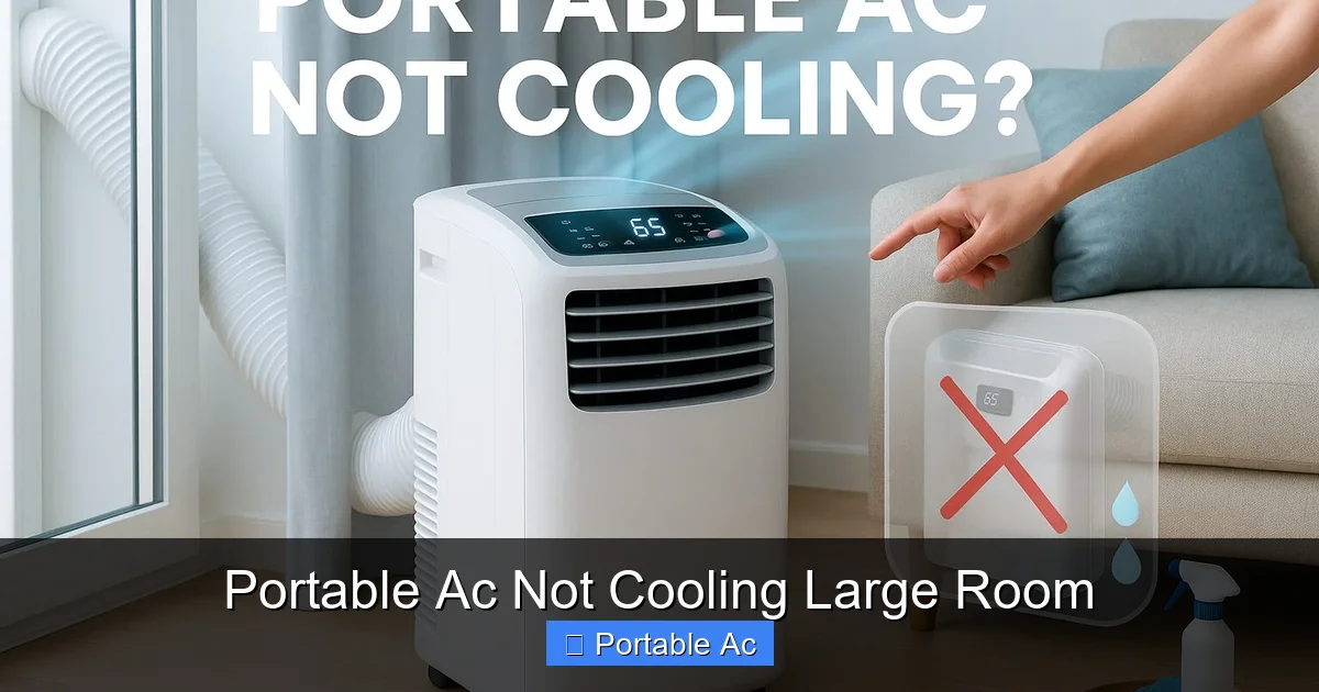 Portable Ac Not Cooling Large Room