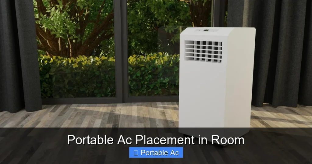 Portable Ac Placement in Room