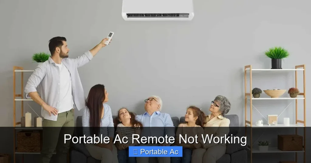 Portable Ac Remote Not Working
