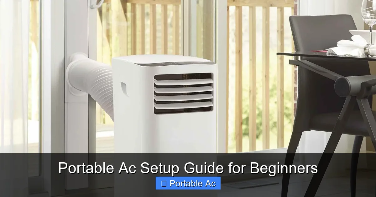 Portable Ac Setup Guide for Beginners