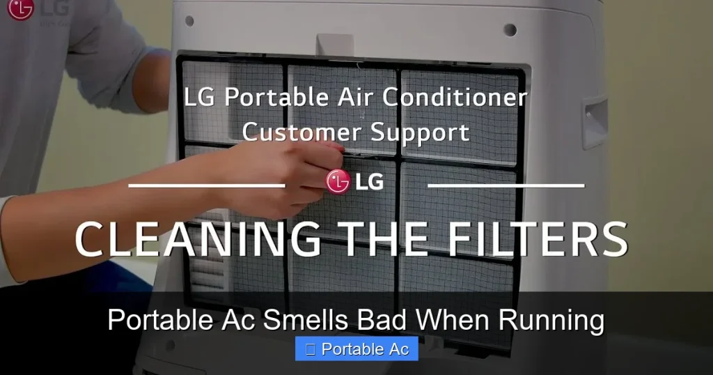 Portable Ac Smells Bad When Running