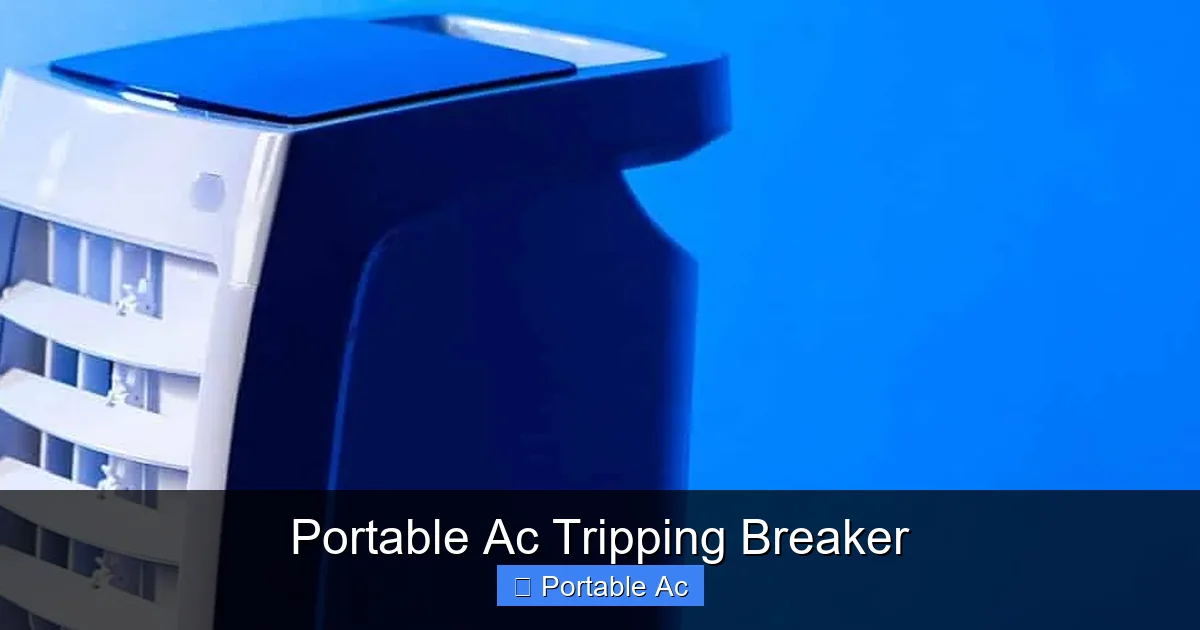 Portable Ac Tripping Breaker