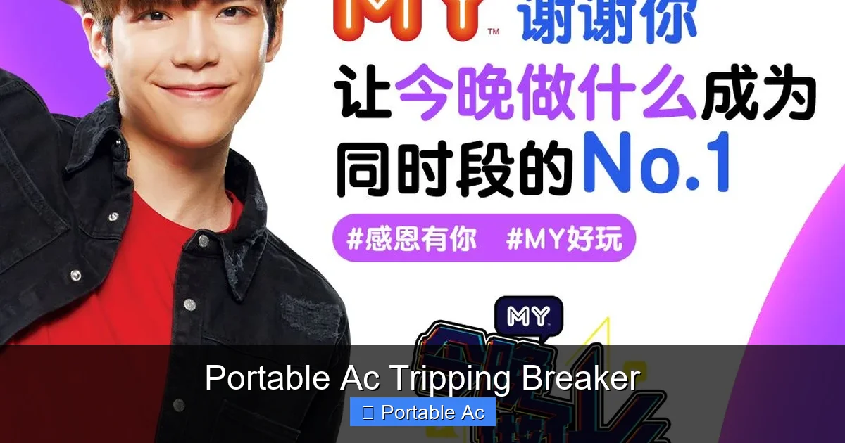 Portable Ac Tripping Breaker