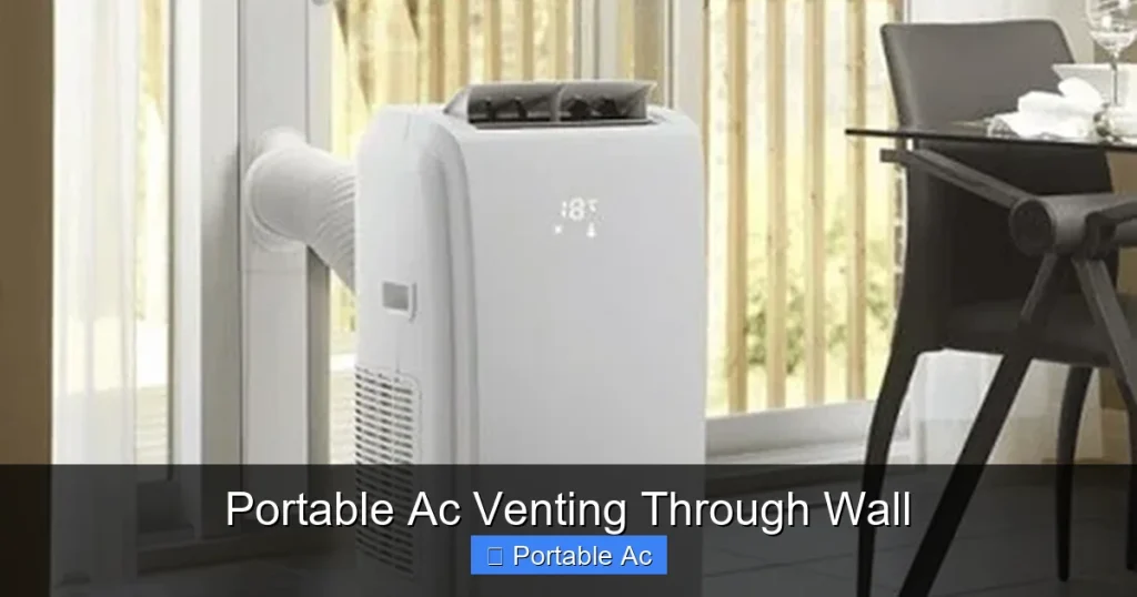 Portable Ac Venting Through Wall