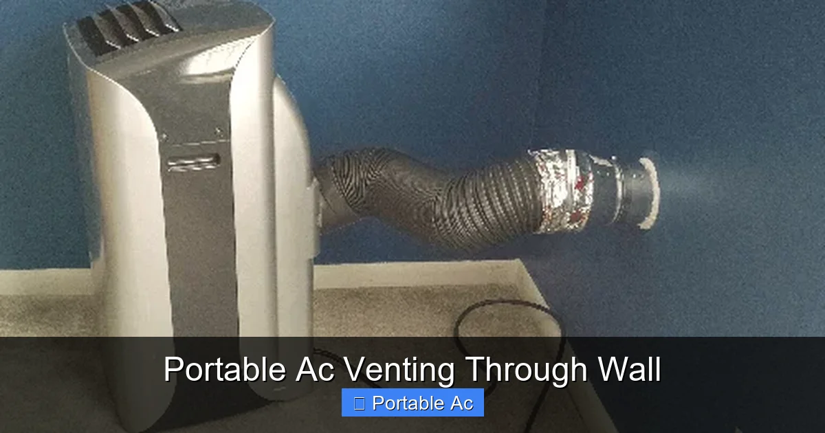Portable Ac Venting Through Wall