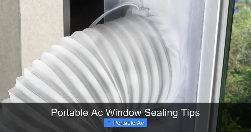 Portable Ac Window Sealing Tips