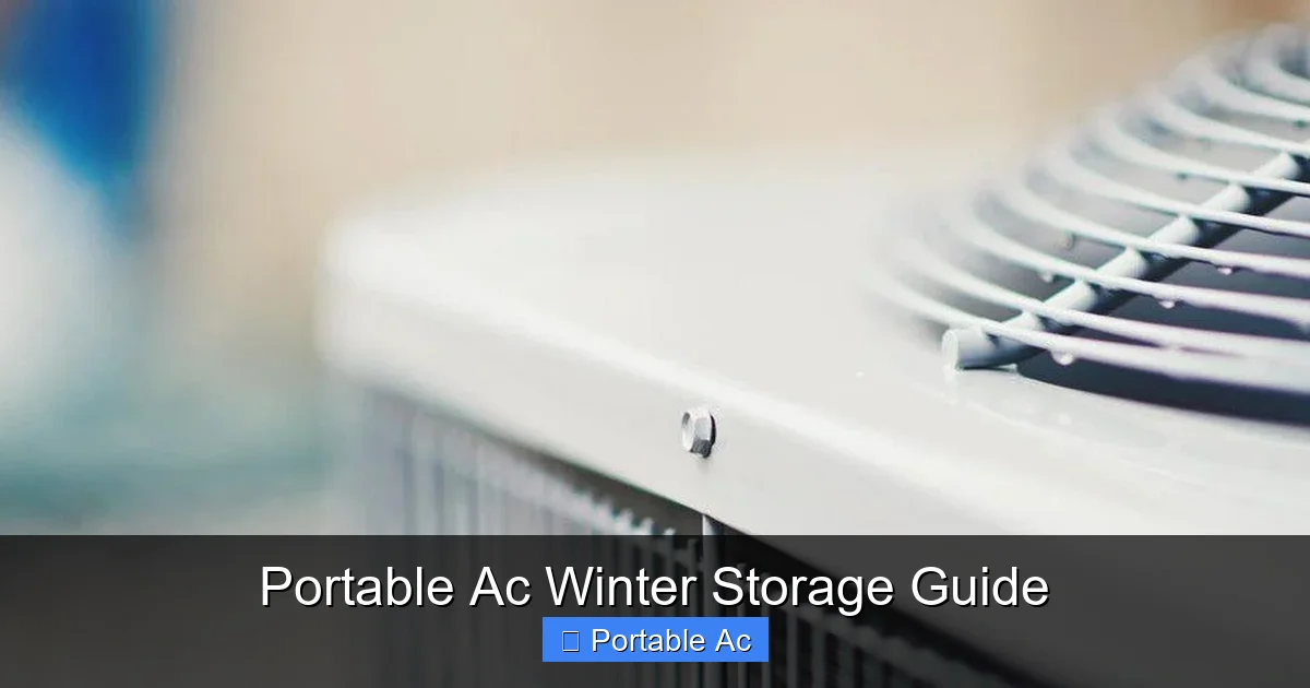 Portable Ac Winter Storage Guide