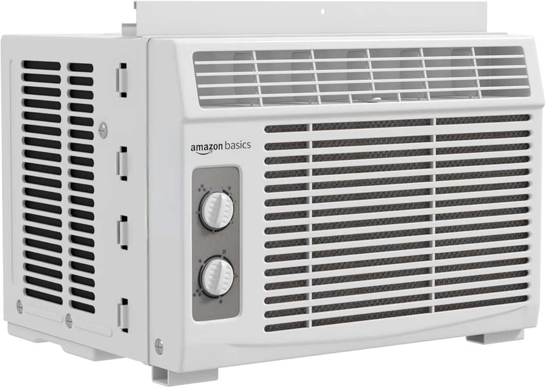 Amazon Basics 5,000 BTU Quiet Window AC for Small Rooms