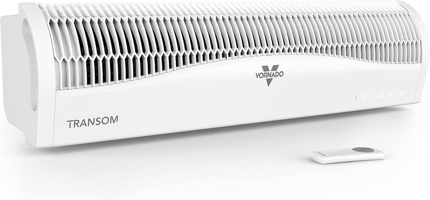 Vornado Transom Window Fan with Reversible Exhaust, 4 Speeds & Remote 