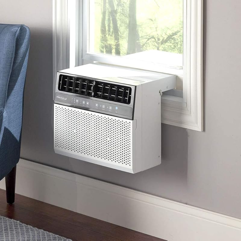 Soleus 8,000 BTU Over-the-Sill AC with WiFi and whisper-quiet operatio