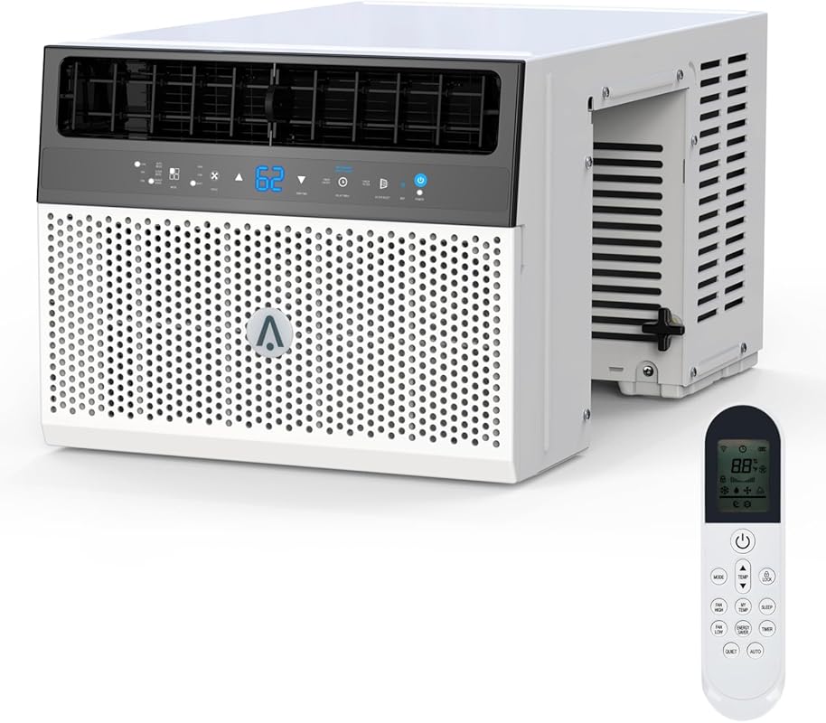 6,000 BTU U-Shaped Window AC with Wi-Fi & Ultra Quiet Operation