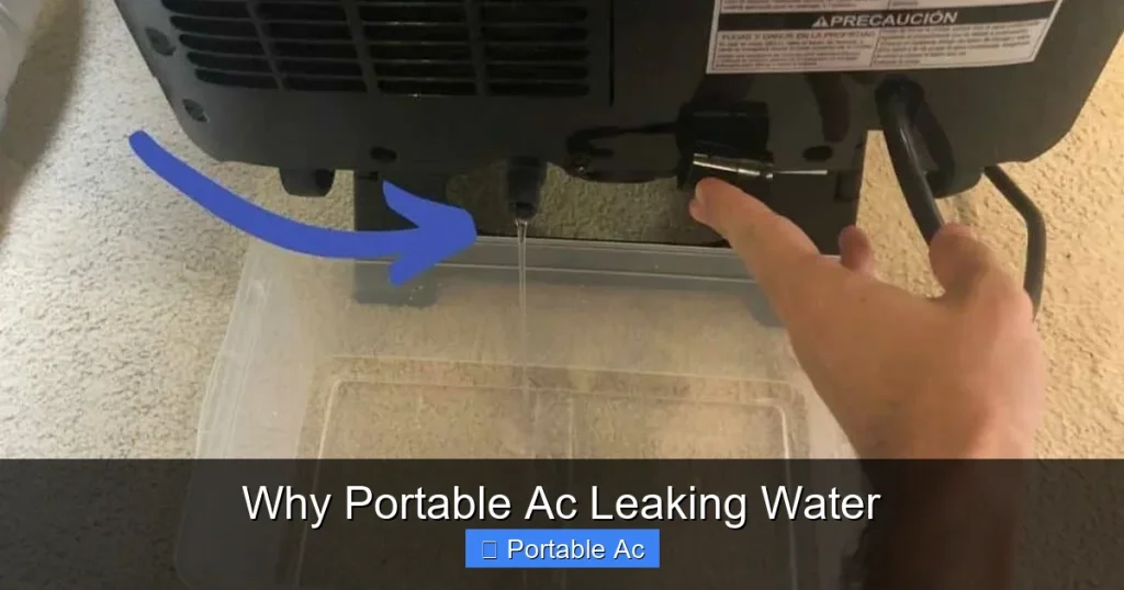 Why Portable Ac Leaking Water