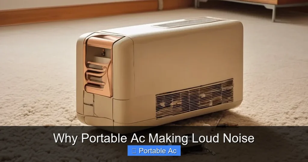 Why Portable Ac Making Loud Noise