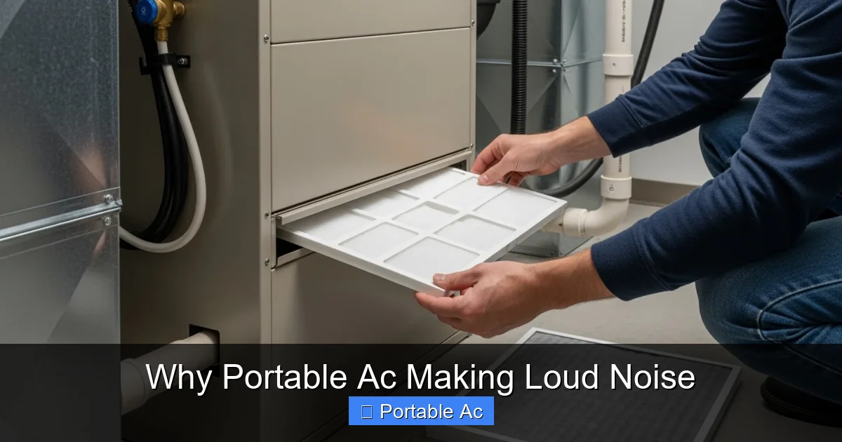 Why Portable Ac Making Loud Noise