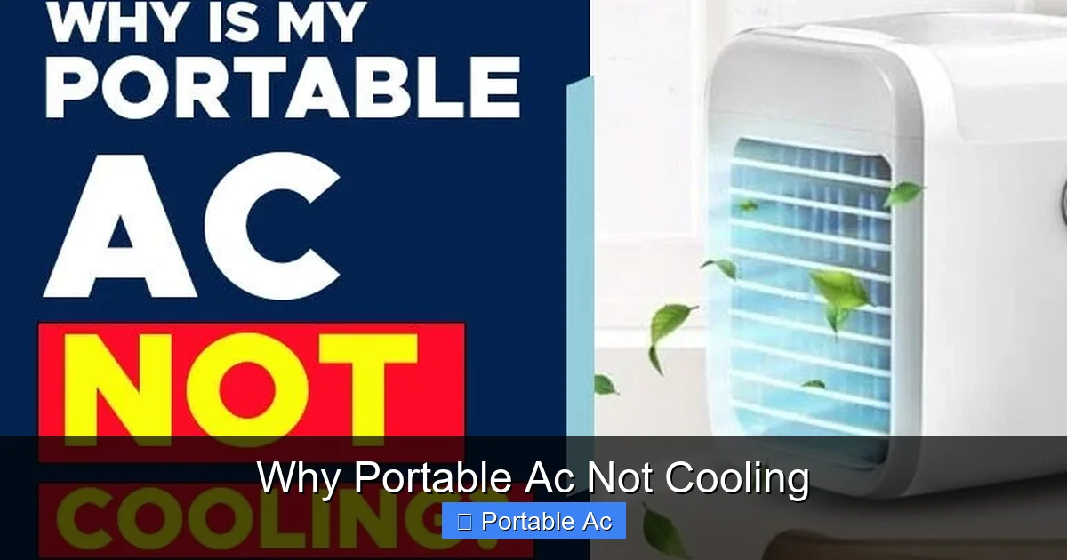 Why Portable Ac Not Cooling