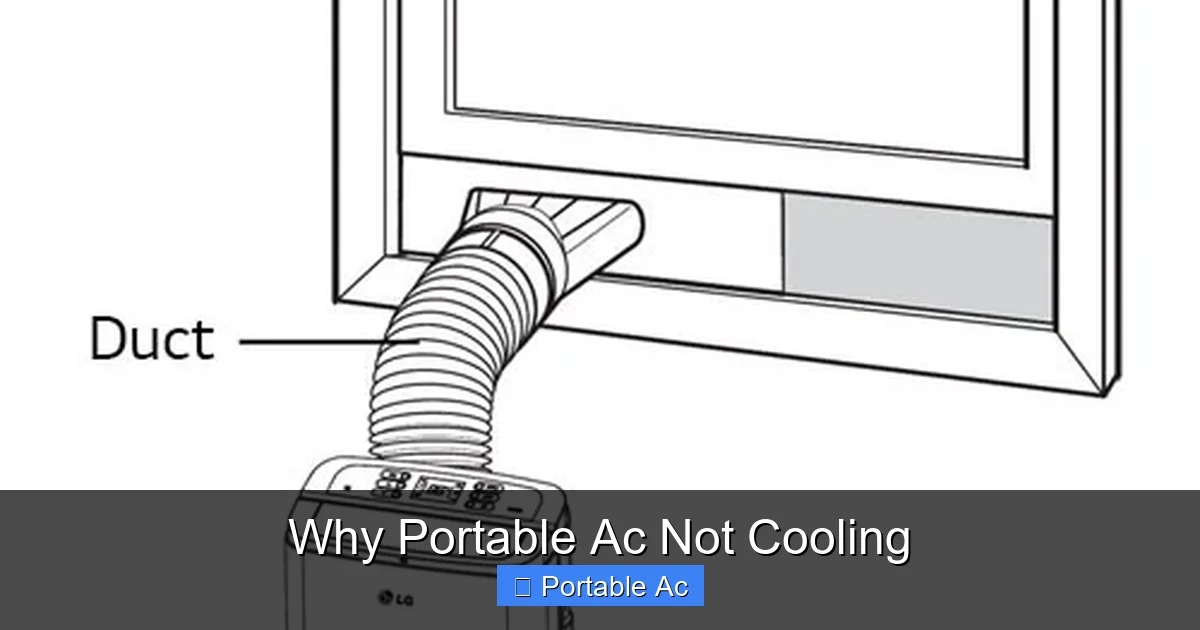 Why Portable Ac Not Cooling